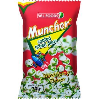 WL Muncher Green Peas Beef Spice 70g