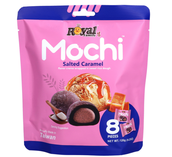 ROYAL FAMILY MOCHI SALTED CARAMEL 120g