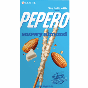 Lotte Pepero Snowy Almond 32g