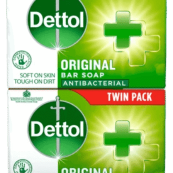 Dettol Twin Pack Bar Soap 100G X 2