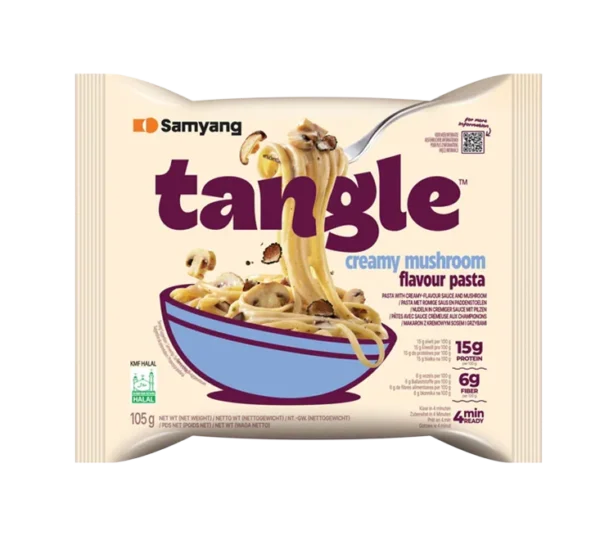 Samyang Tangle Creamy Mushroom Noodles 100g