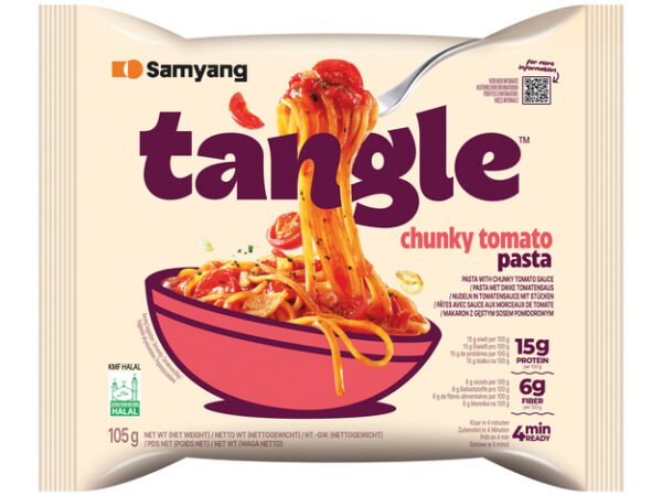 Samyang Tangle Chunky Tomato Noodles 105g