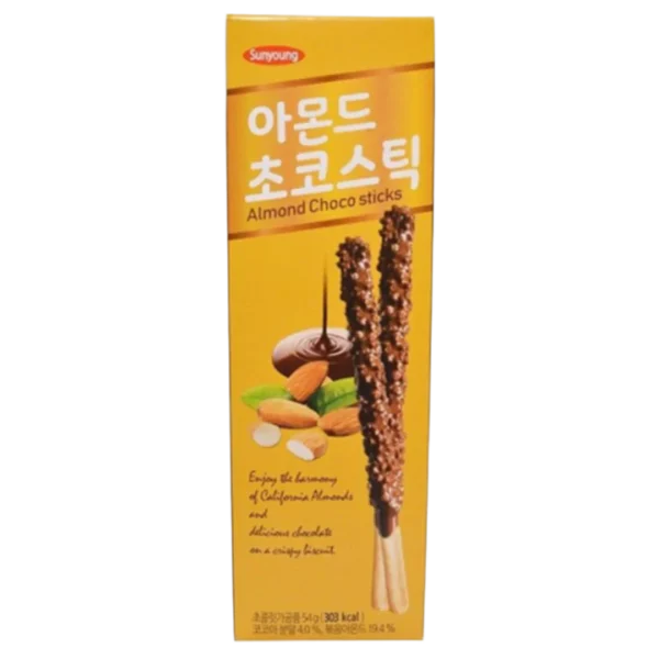 Sunyoung Almond Choco Sticks 54g