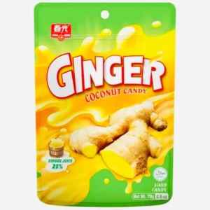 Chun Guang Ginger Coconut Candy 78g